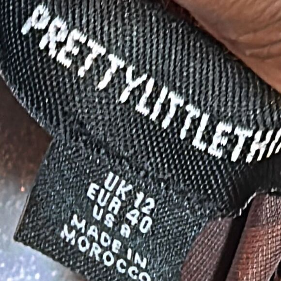 PrettyLittleThing Brown Mini Dress - Picture 6 of 6